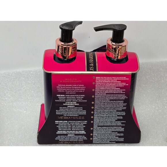 Baylis & Harding Limited Edition Wild Fig Pomegranate Hand Care Set Wash Lotion - Picture 2 of 5